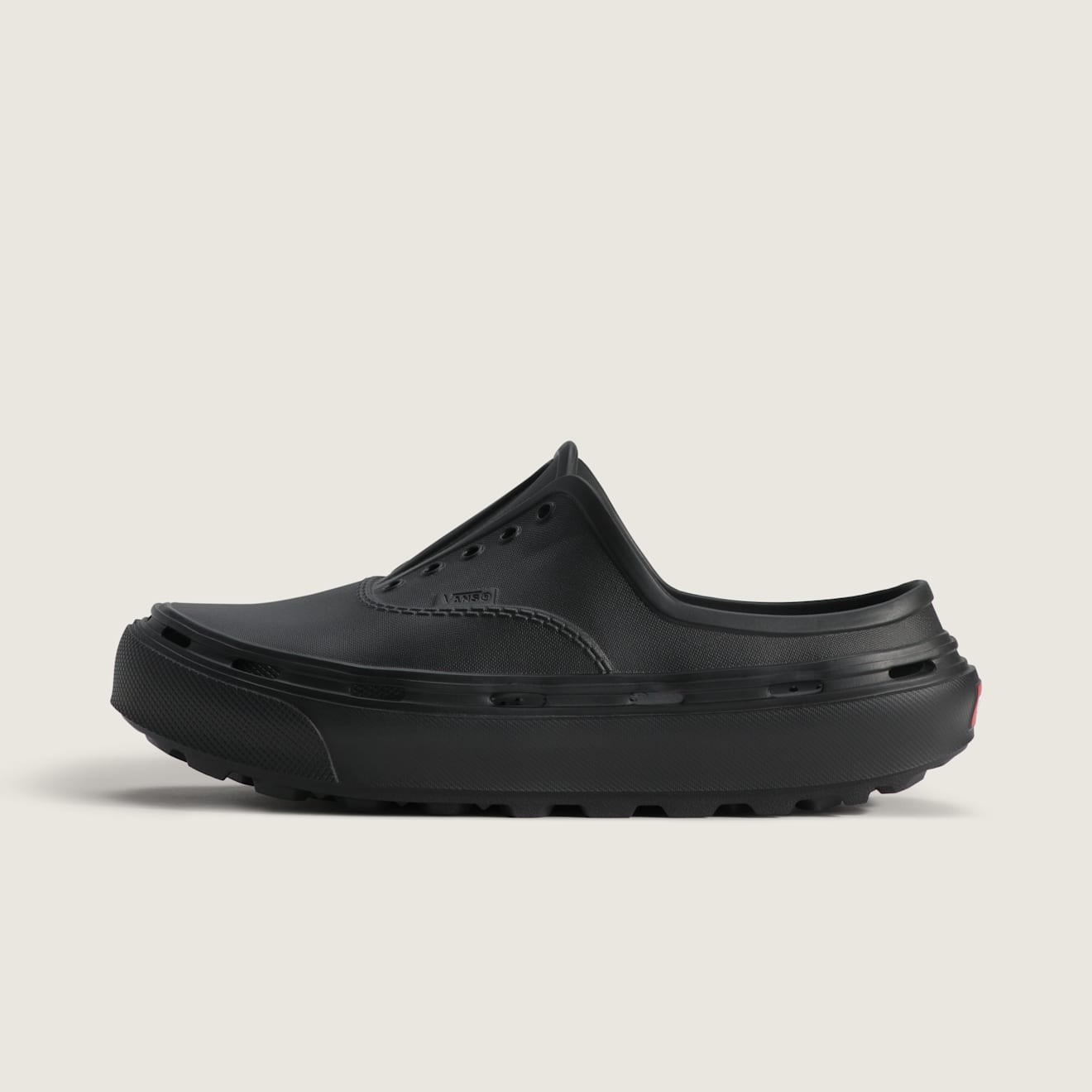 Vans Authentic Foam Mule Mens Clog Shoes Black VN000EJ9BLK