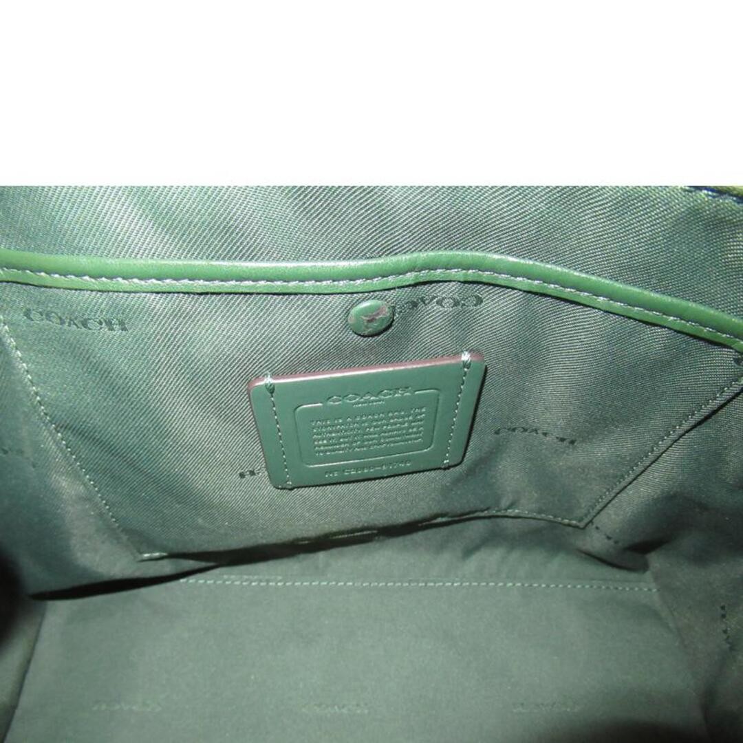 COACH 2way bag leather 91740 C20 AB rank 63 used