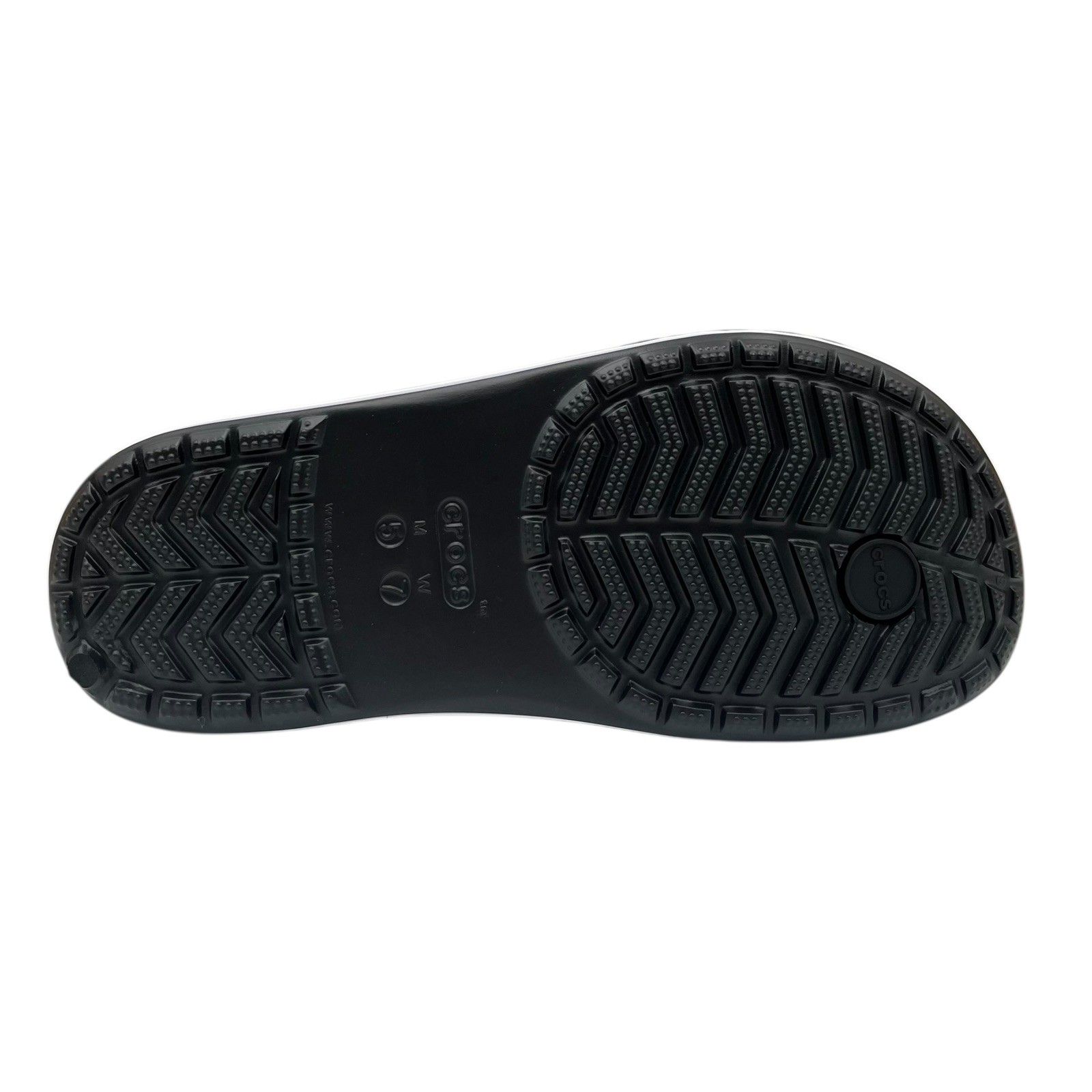 Crocs Bayaband Women’s Flip Flop Sandals Size 7 Black Water Friendly Lightweight