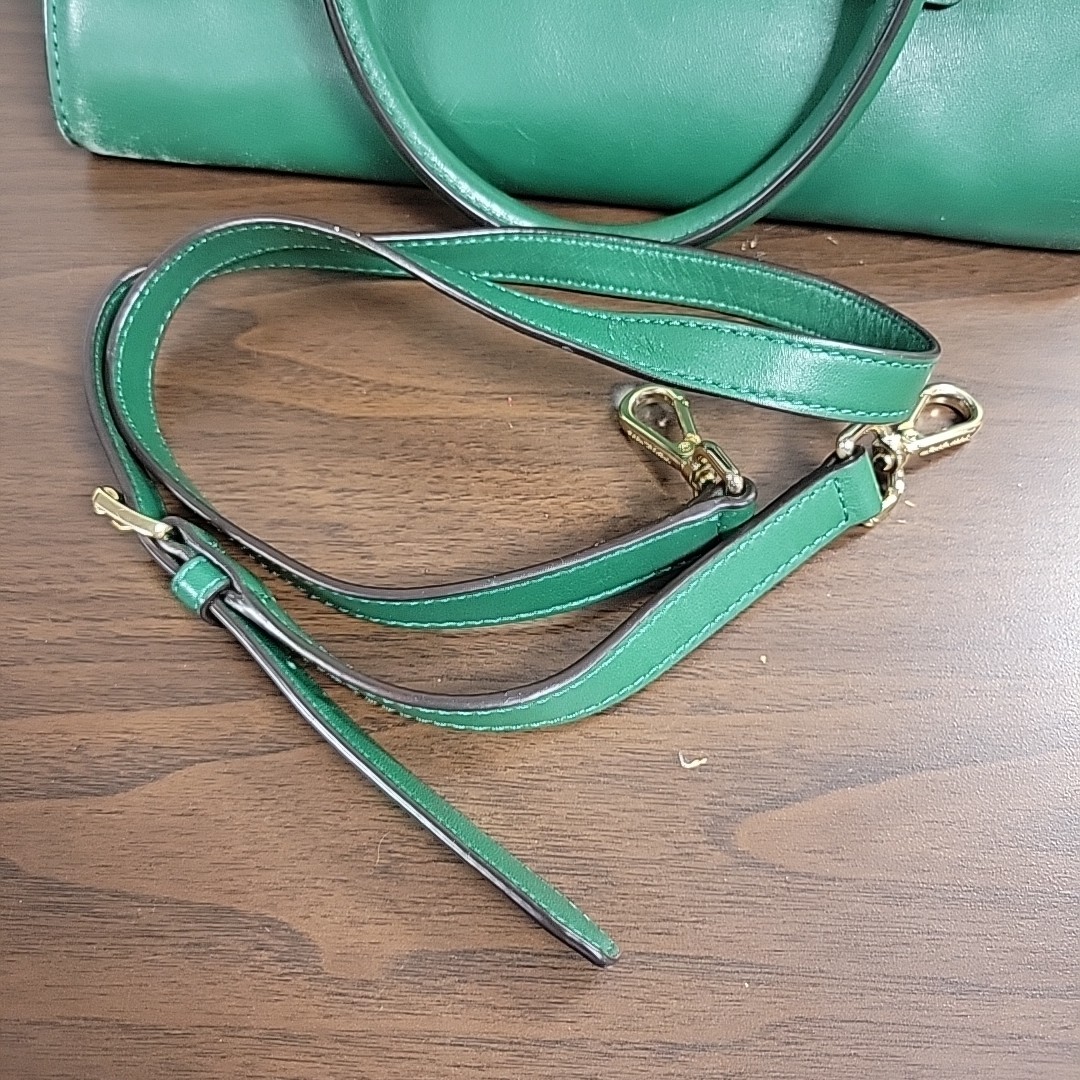 Michael Kors Large Satchel Savannah Moss Green