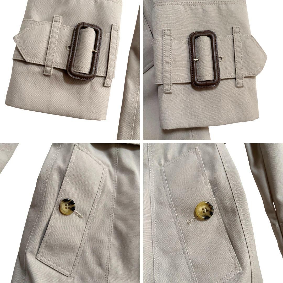 Excellent condition BURBERRY LONDON Trench Coat Nova Check UK6