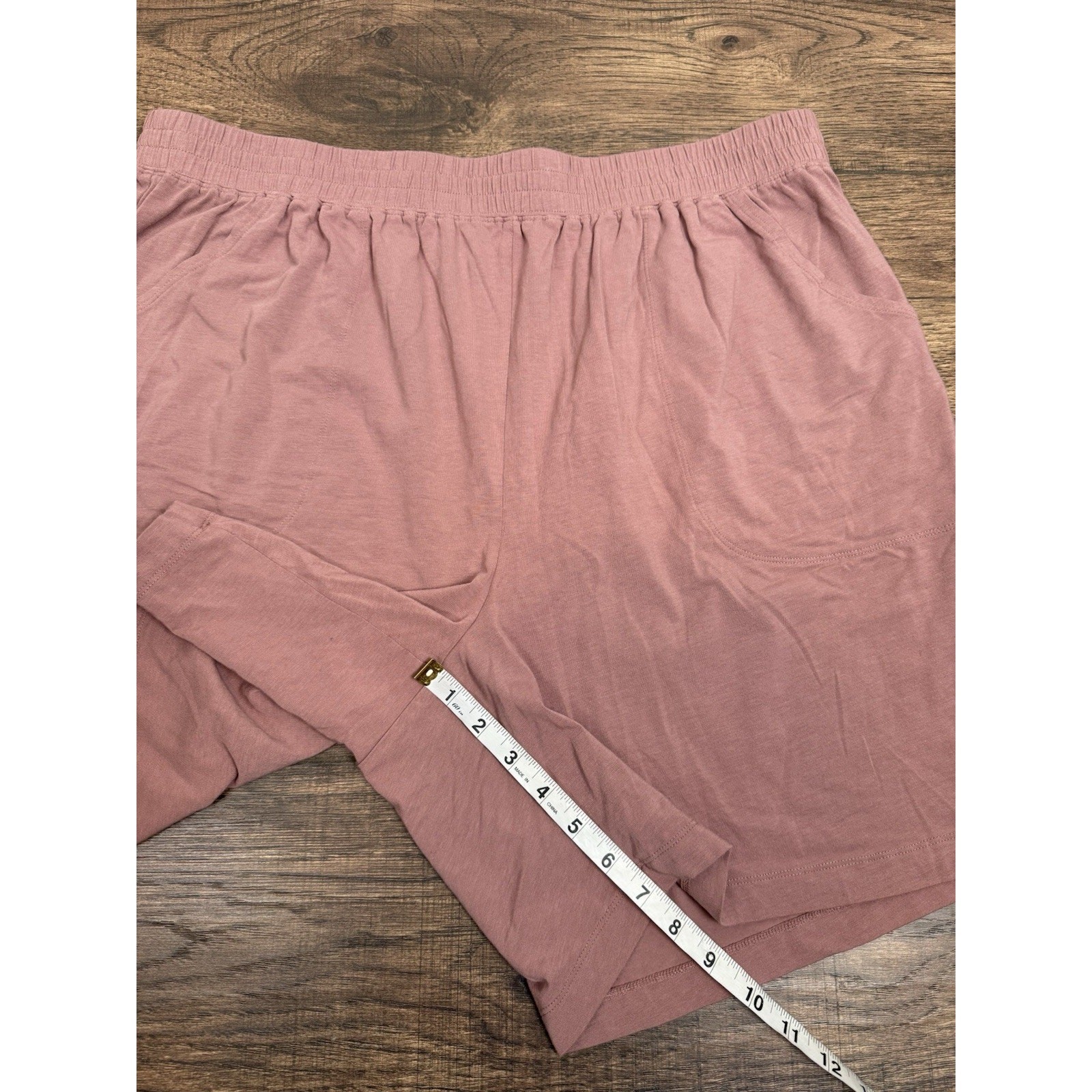 Universal Standard Set UltimateS Dolci Lounge Top Lorelai Shorts Pink S 14-16