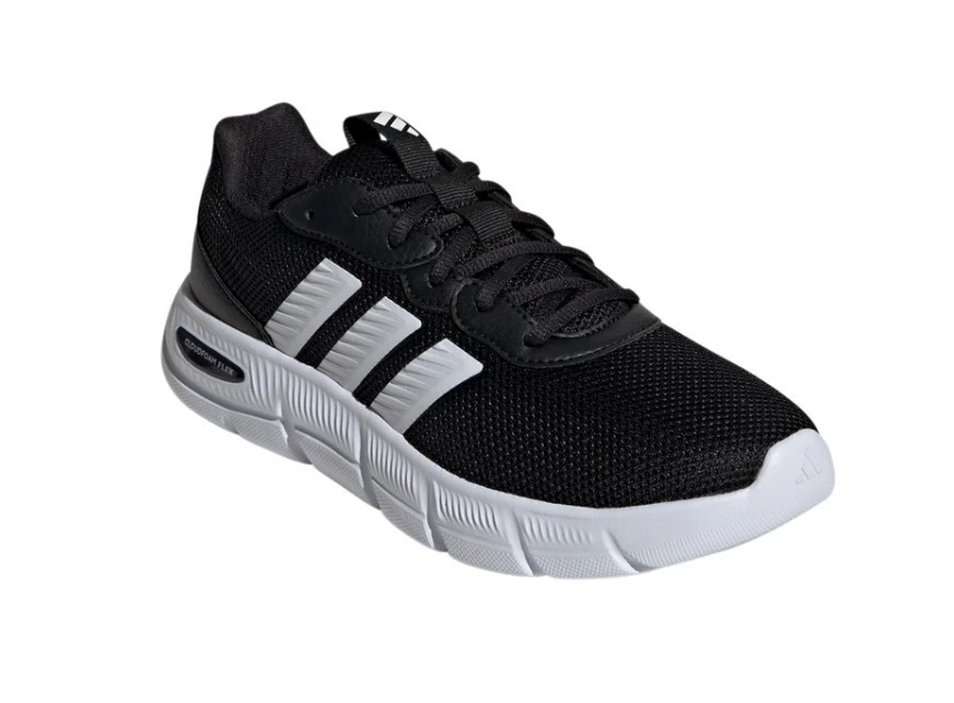 adidas Women’s Cloudfoam Flex Sneaker, Black, Size 9, Lightweight