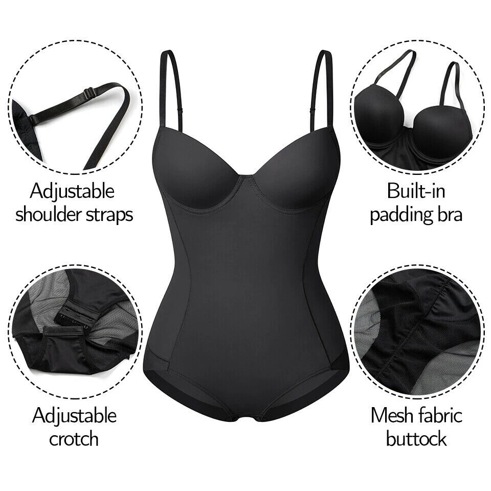 Fajas Colombianas Body Shaper Reductoras Levanta Cola Slimming Bodysuit Women US