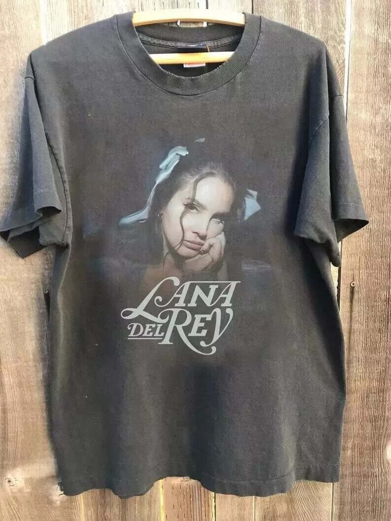 Lana Del Rey Shirts, Lana Del Rey Album Music Charcoal Unisex Tshirt