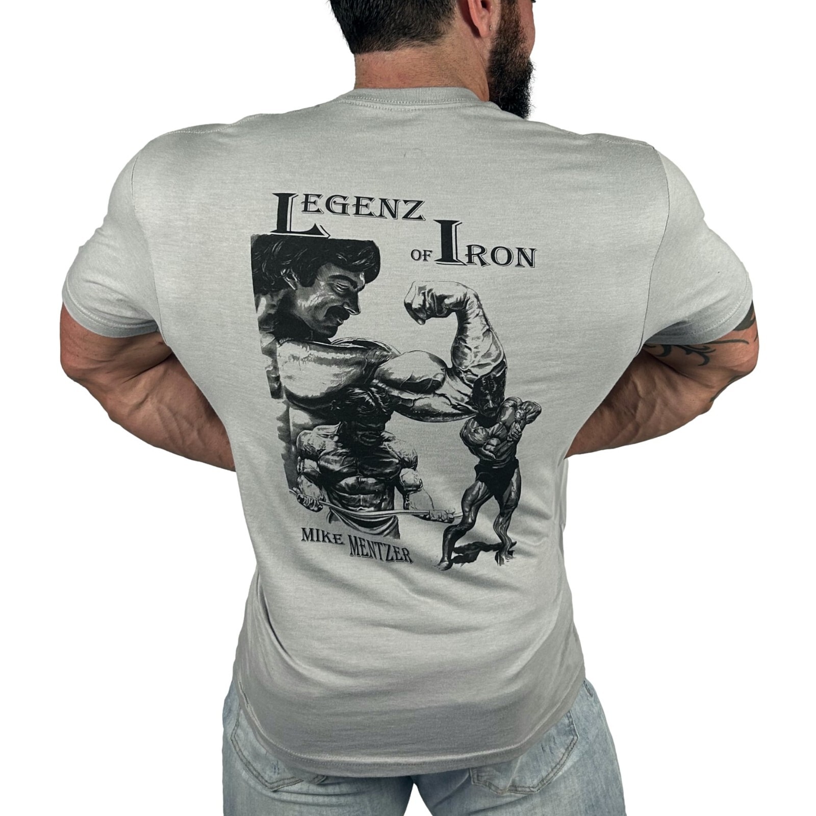 Mike Mentzer Bodybuilding Gym Fitness Workout Muscle T-Shirt Tee