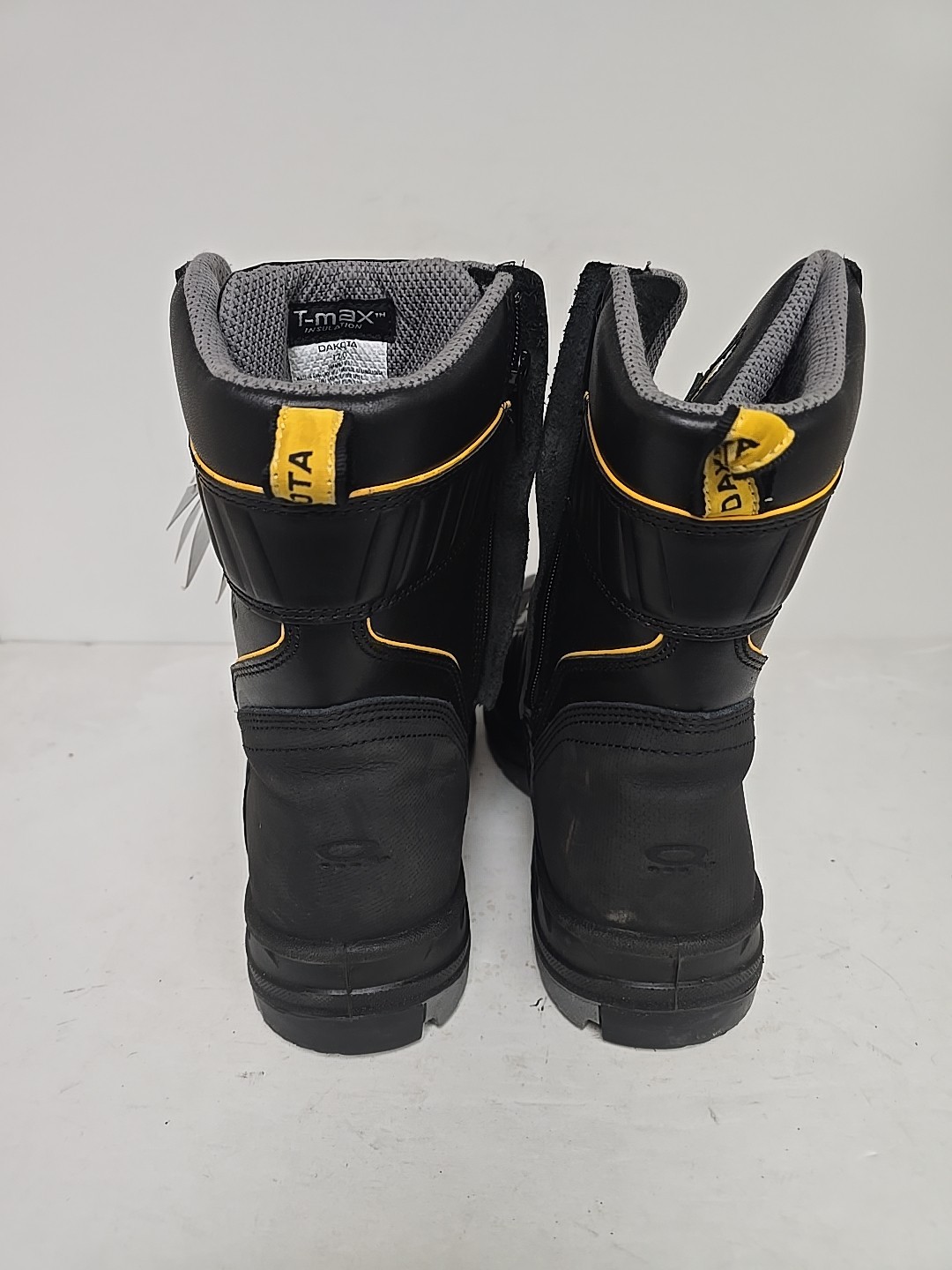 DAKOTA Men’s 8112 8” Quad Steel Toe Internal Metguard Work Boots 12M