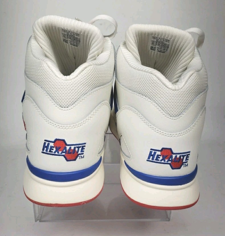 Reebok Basketball Pumps Omni Zone II White Size 12-V.V.N.D.S! FLAWLESS 🔥🧊