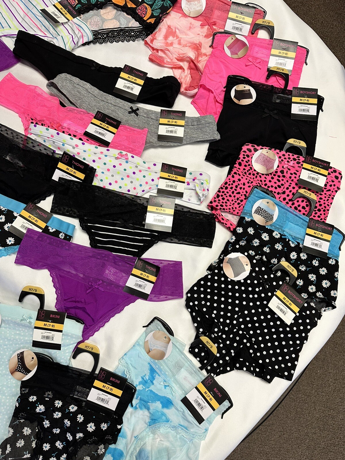 Women’s No Boundaries Undies NEW! Sizes XS-XXXL Style BOYSHORTS