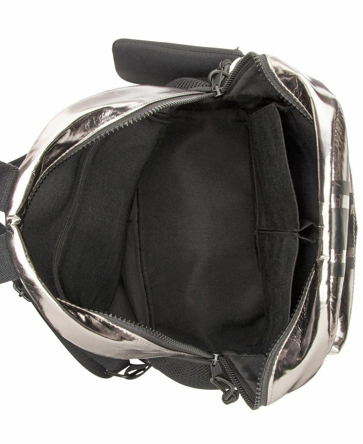 Backpack Handbag 2 in 1 Set LOT Silver Black Plus Crossbody