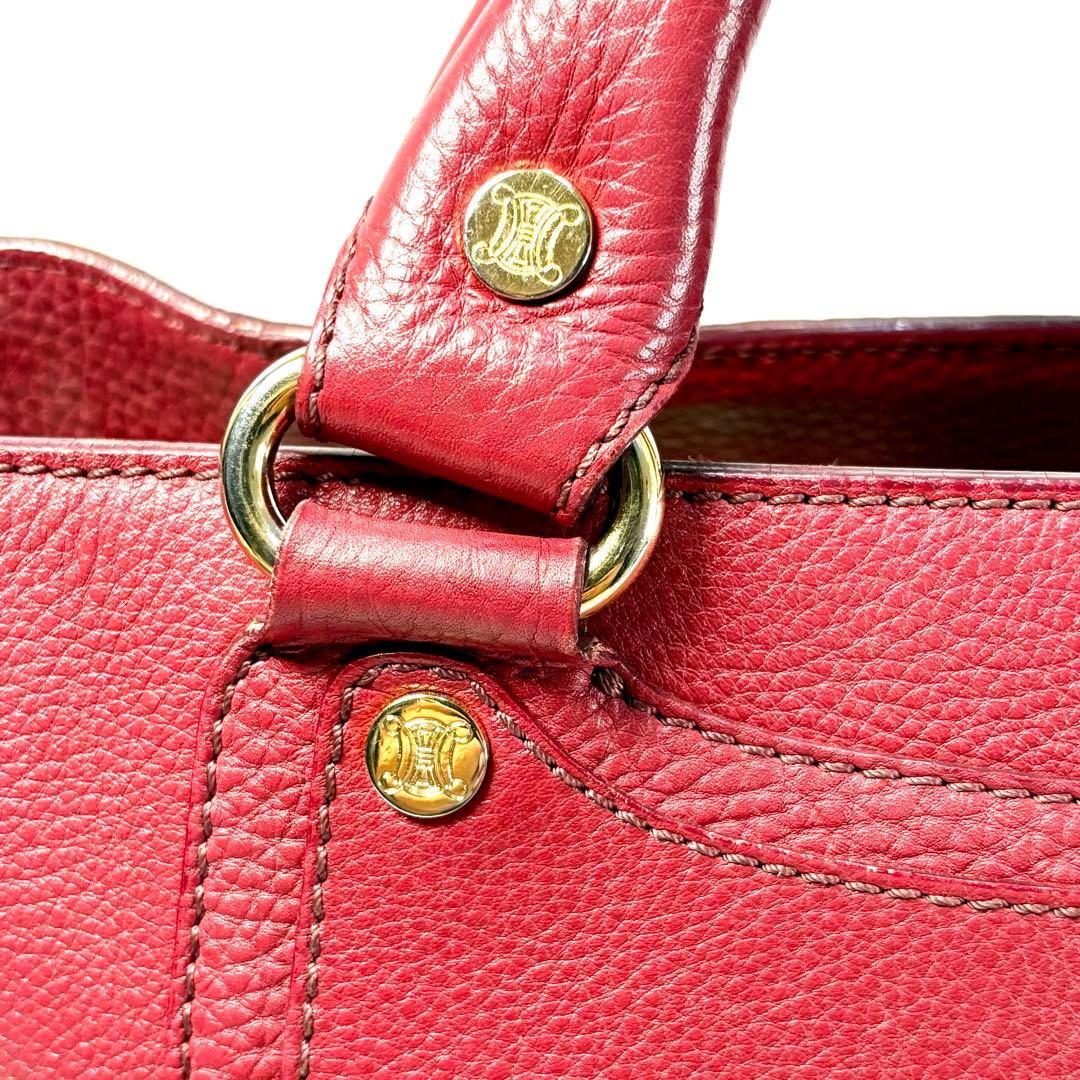 [Rare & Highly Sought-After] CELINE Genuine Leather Handbag (Boogie Bag)