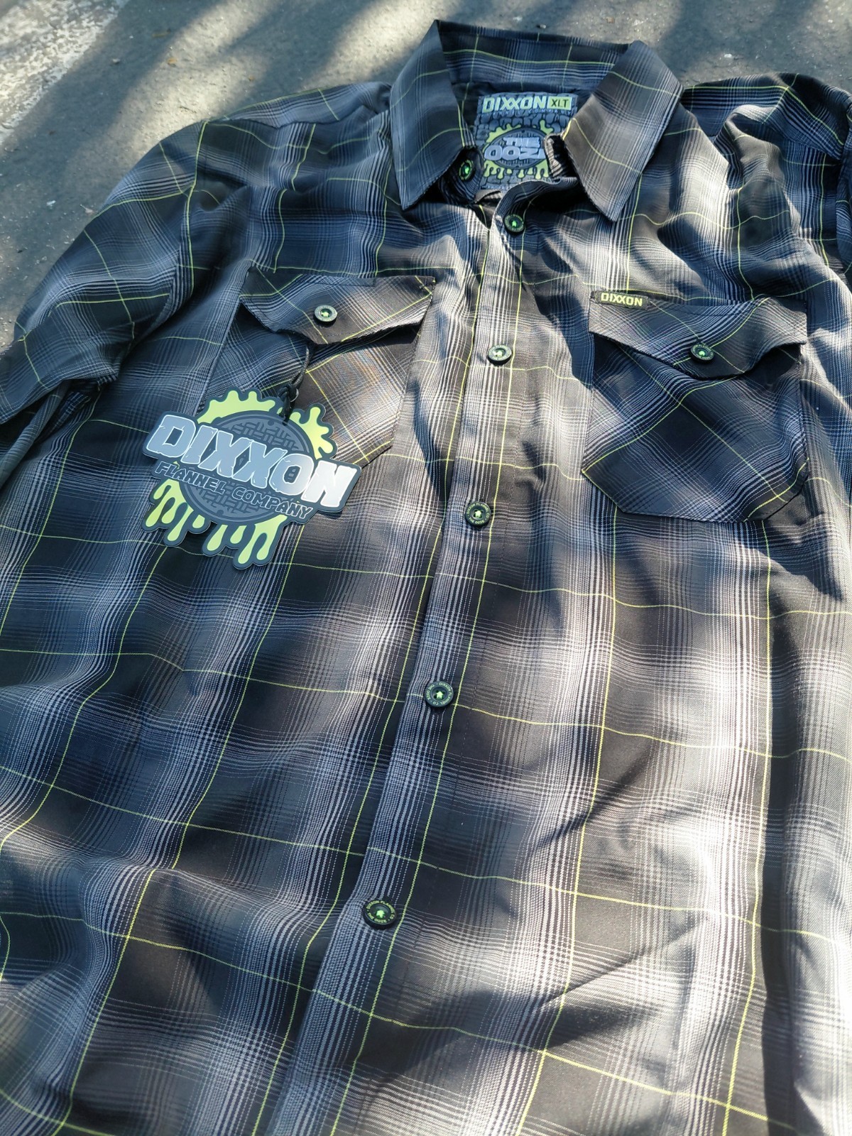 Dixxon Flannel Co D-LUX The Ooze Plaid Flannel Bamboo Shirt XLT Tall