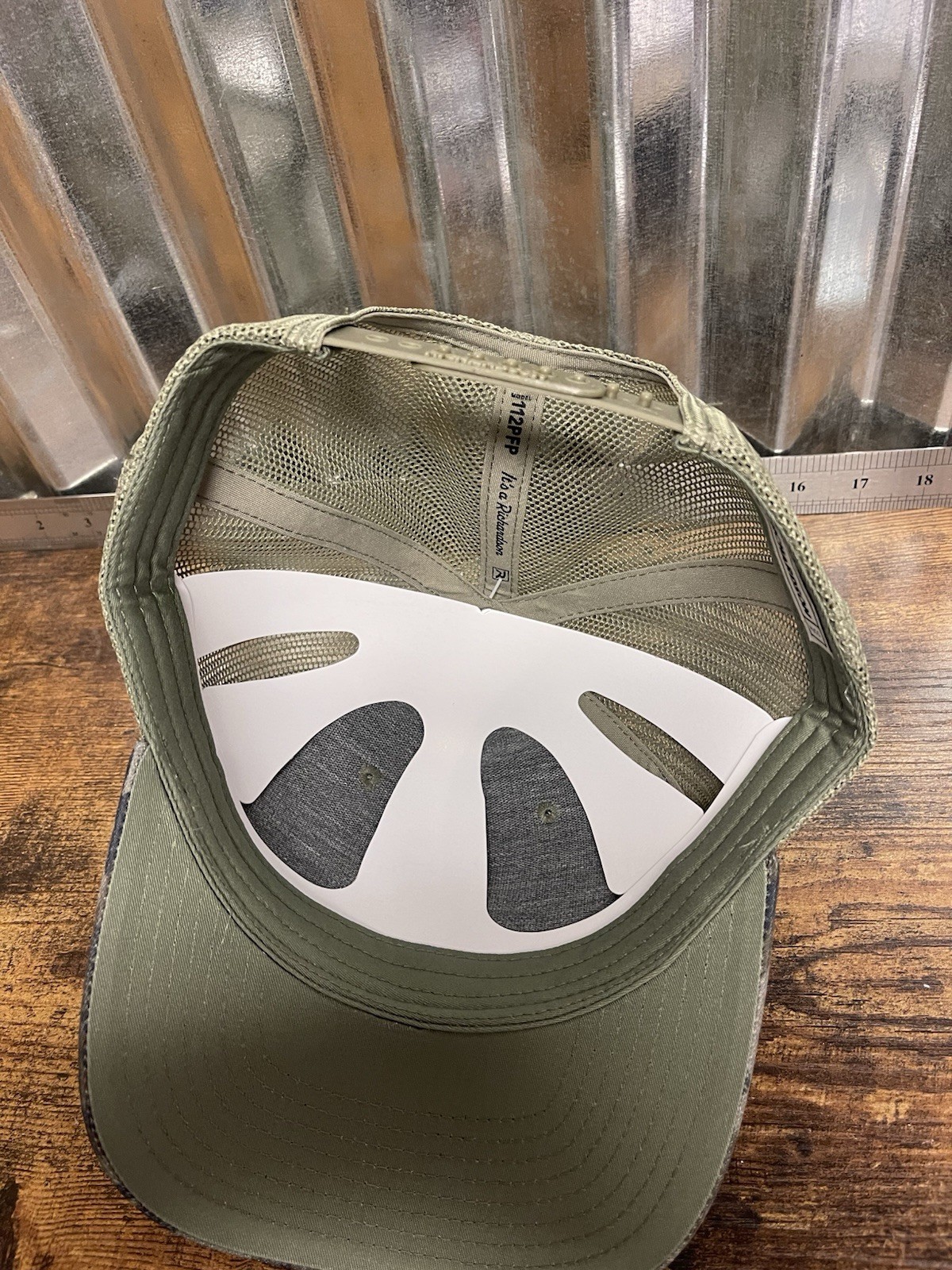 Mossy Oak Bottomland/ Loden Camping Richardson112 Camo Trucker Hat Campground