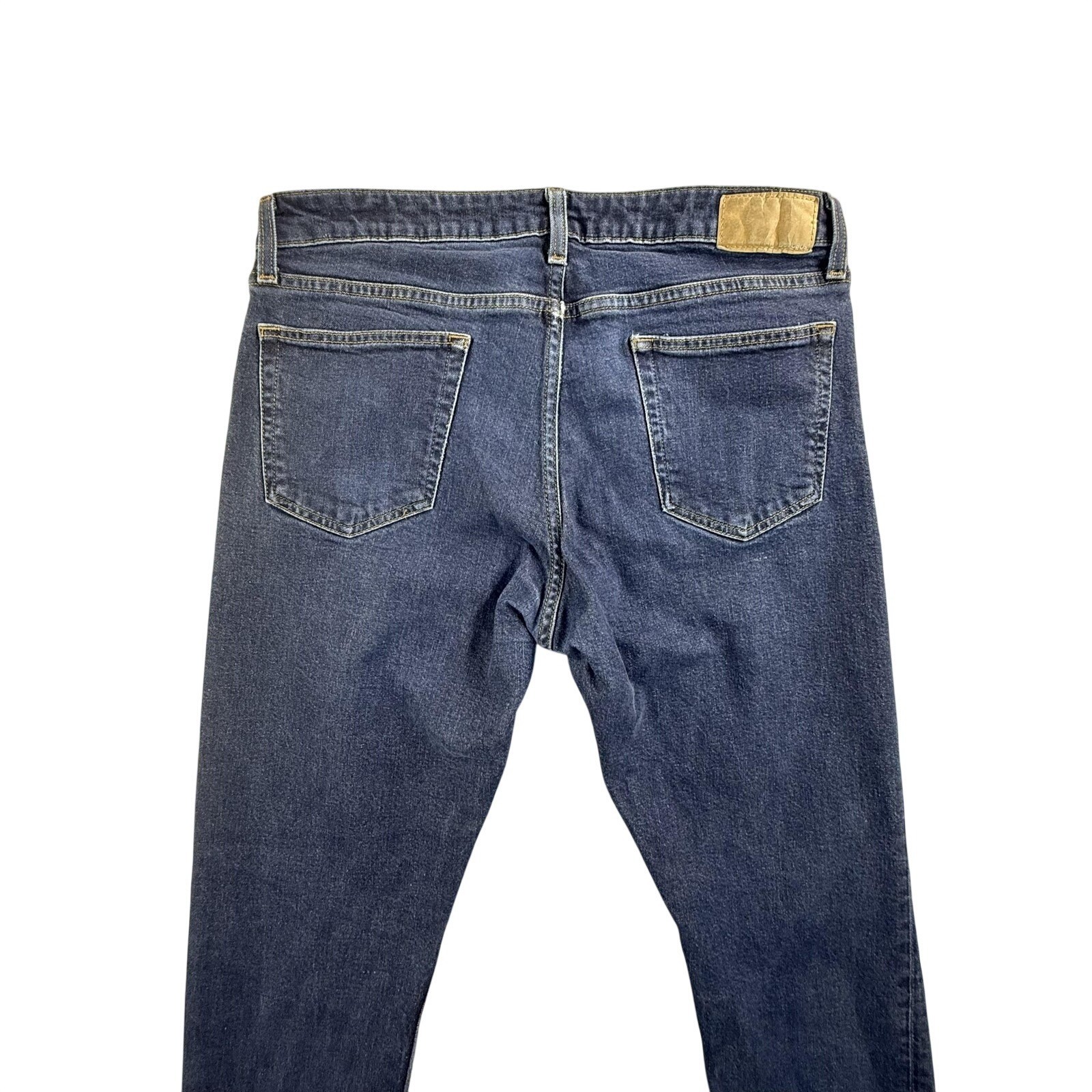 Bonobos Jeans Mens 35×34 Blue Slim Tapered Stretch Denim Medium Wash BDB05260S