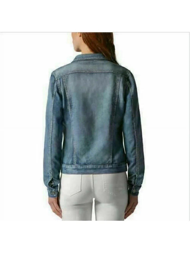 Buffalo David Bitton Women’s Blue Button-Front Jacket w/ Pockets XXL/TTG