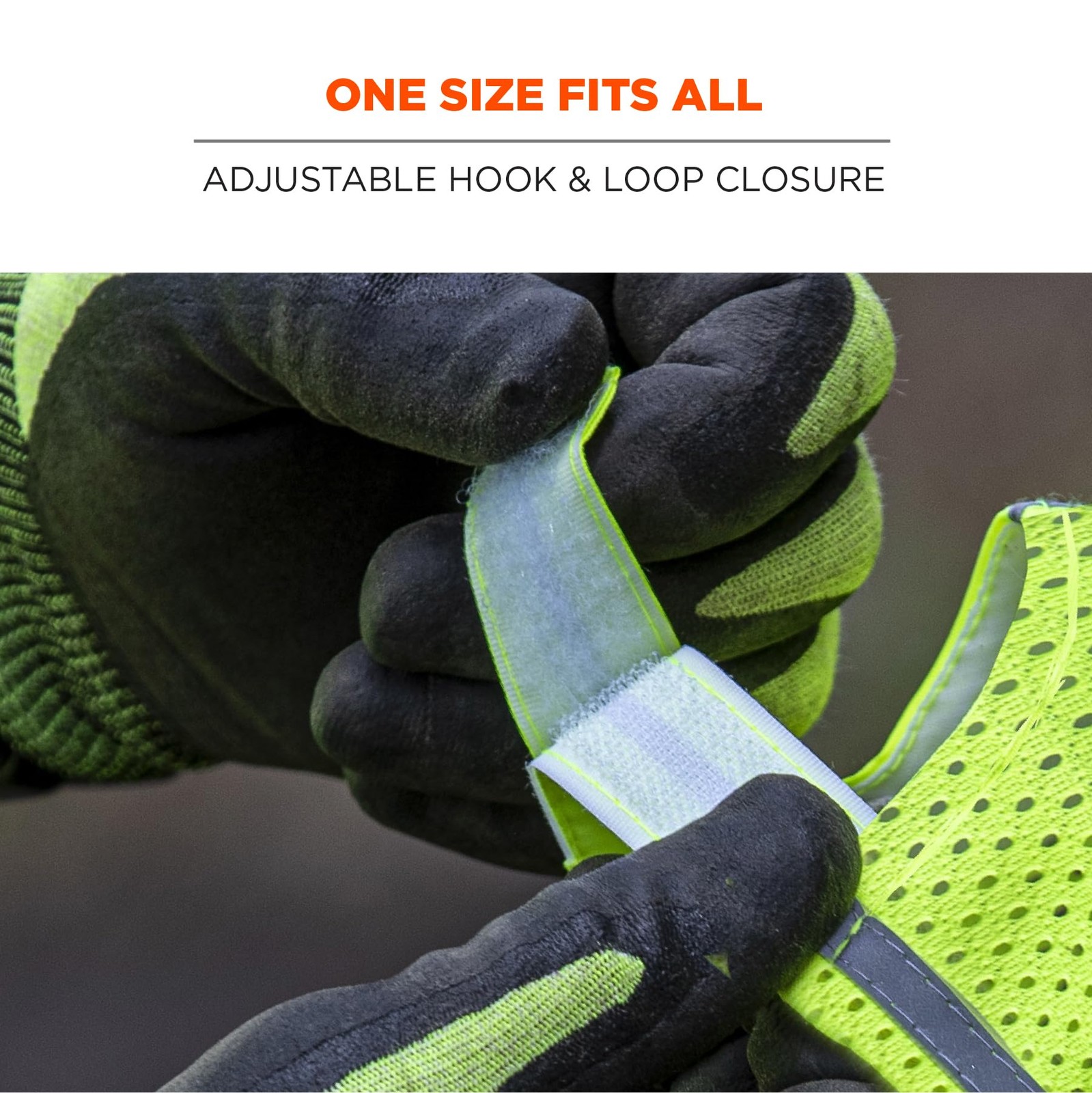 Ergodyne mens High Visibility, Reflective Hat Cap, Lime, One Size, Lime