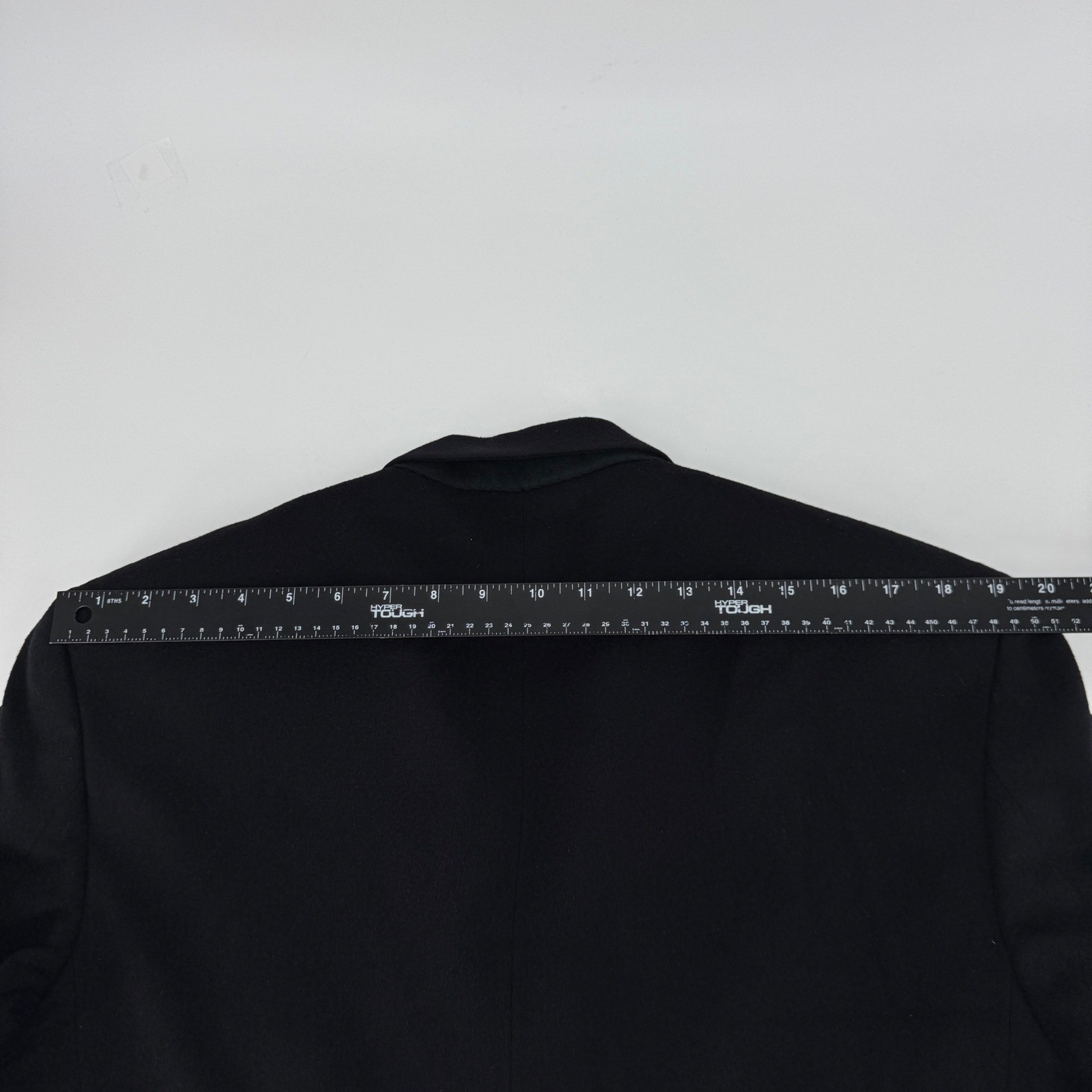 VTG Brooks Brothers Mens Cashmere Blazer Sport Coat 46R Jacket Black Made USA