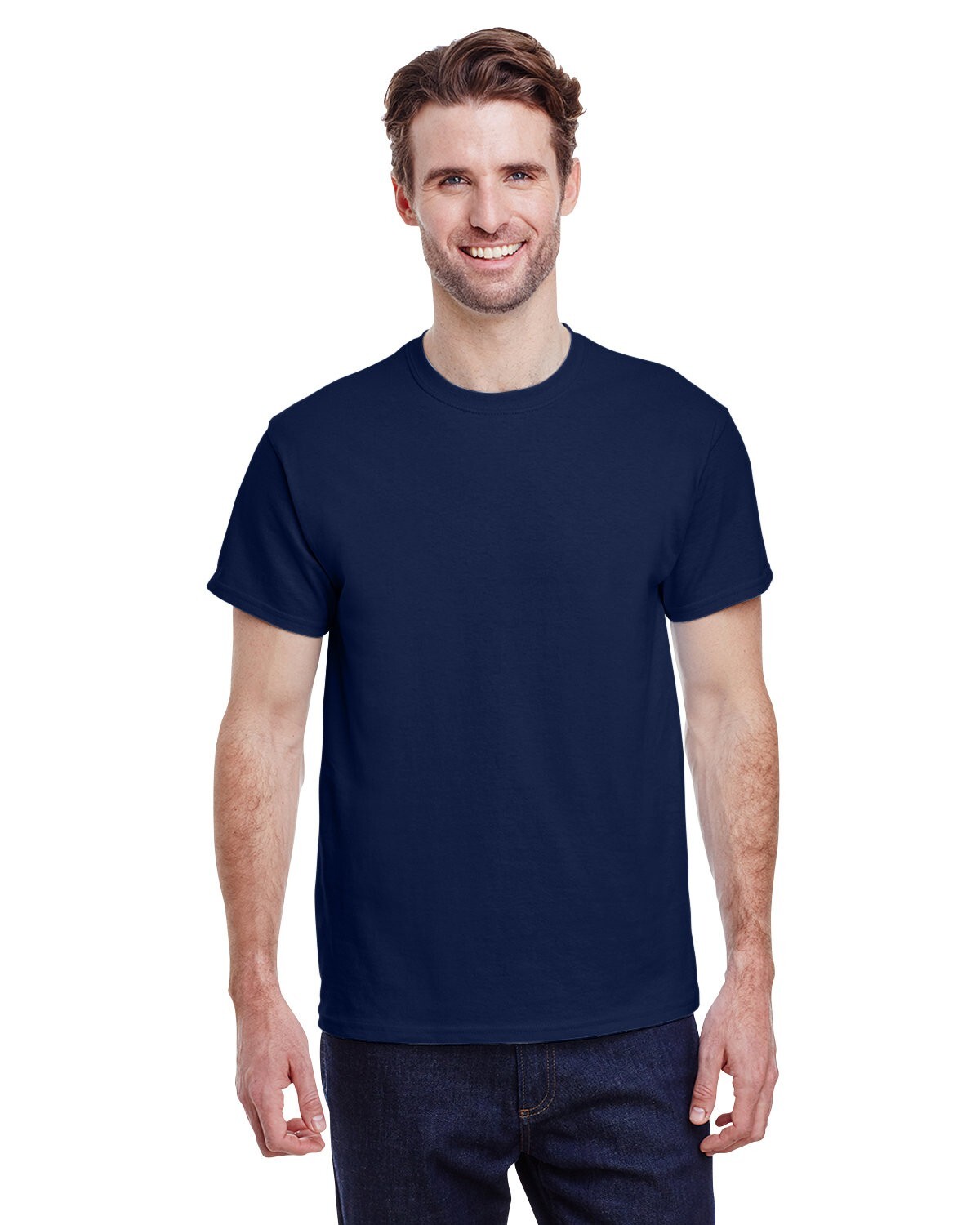 XLarge – Gildan Adult Ultra Cotton T-Shirt 2000 G200 – Navy