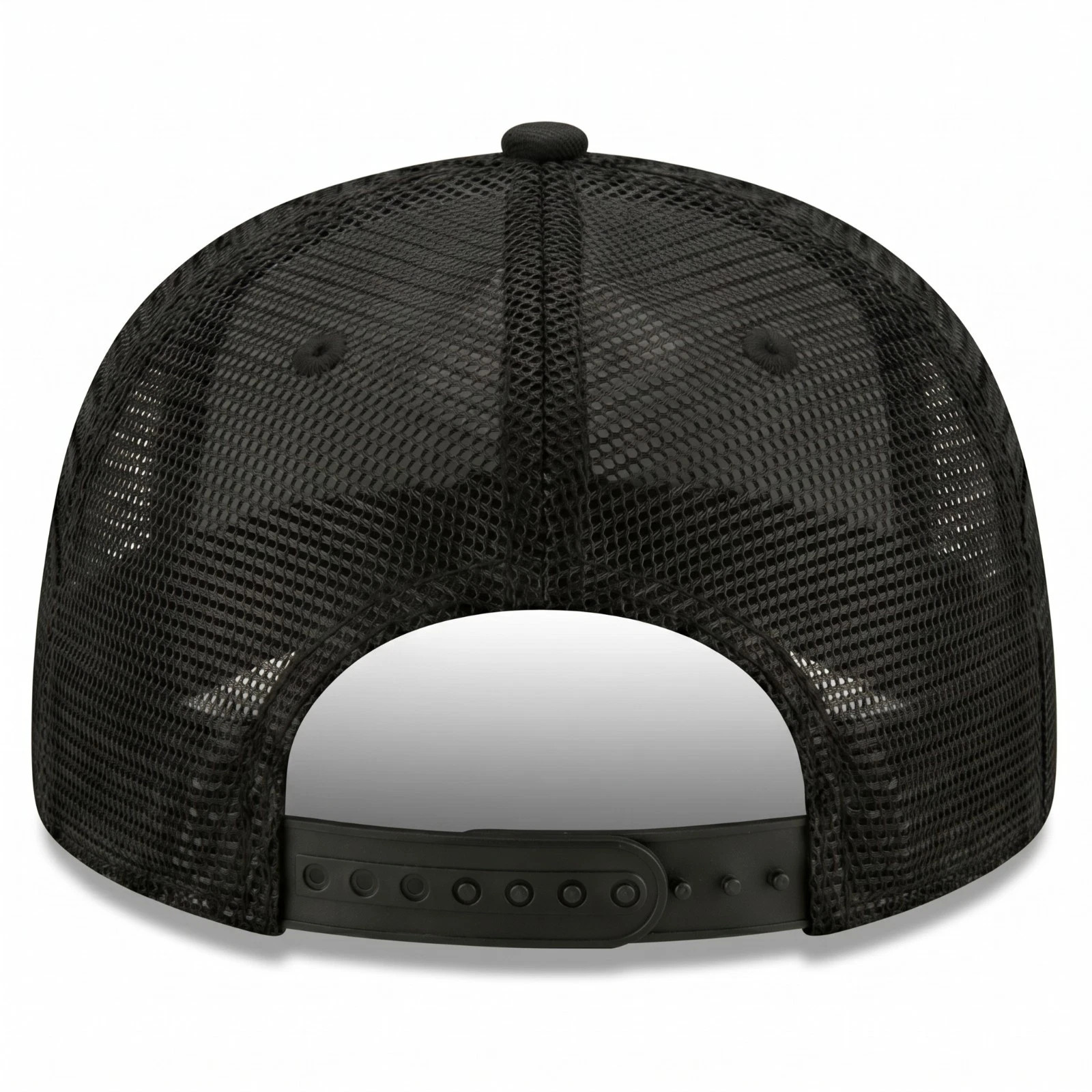 Marlboro Racing World Championship Team Patch Trucker Hat Mesh Cap Black