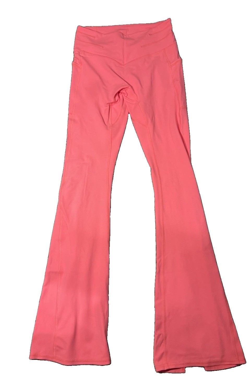 Free People FP Movement Women’s Coral Flare High Rise Leggings Pockets S/P