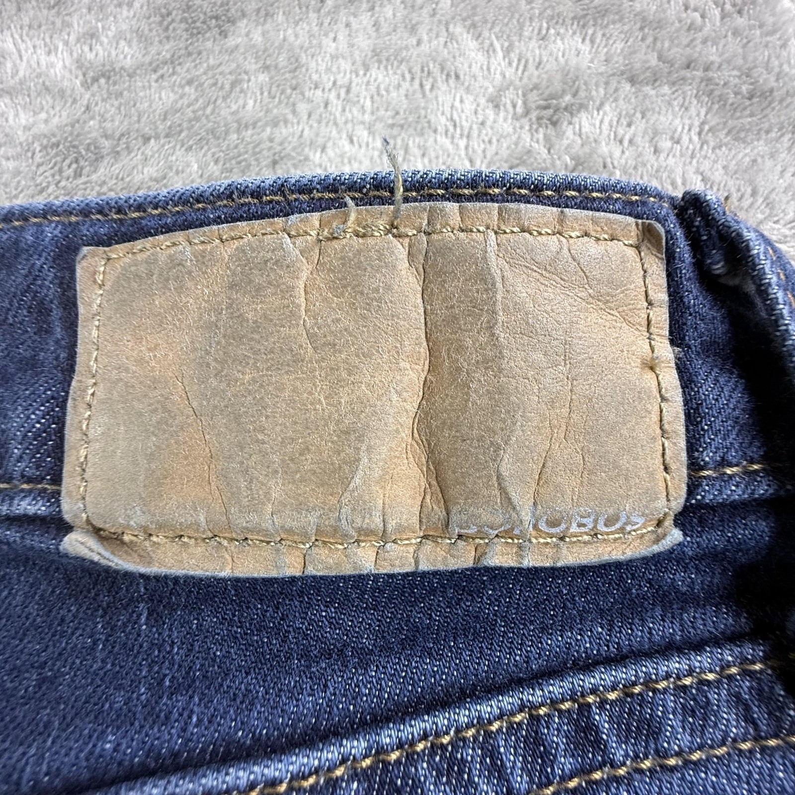 Bonobos Jeans Mens 35×34 Blue Slim Tapered Stretch Denim Medium Wash BDB05260S