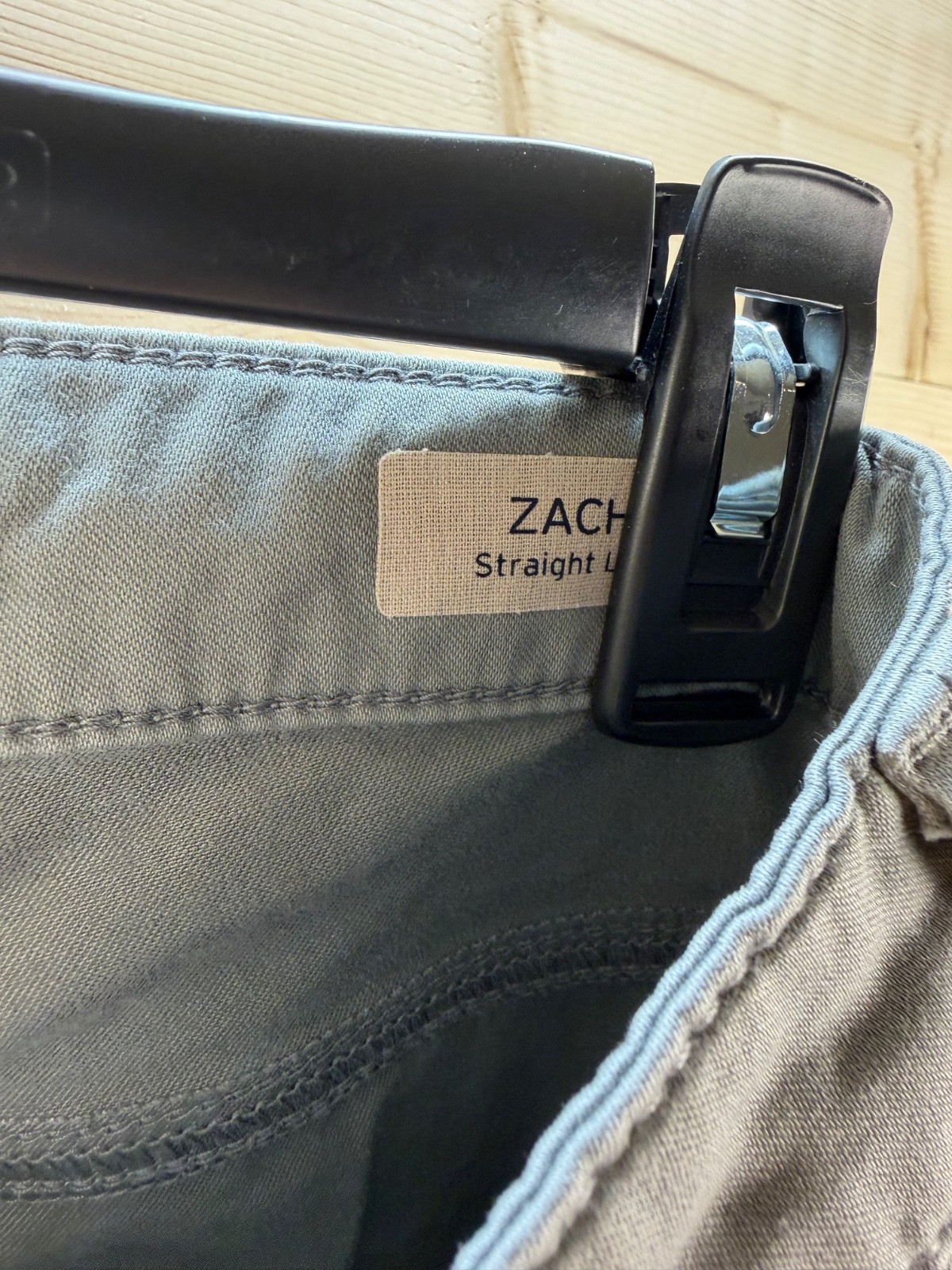 Mavi Zach Straight Leg Gray Stretch Jeans Men’s 30×32