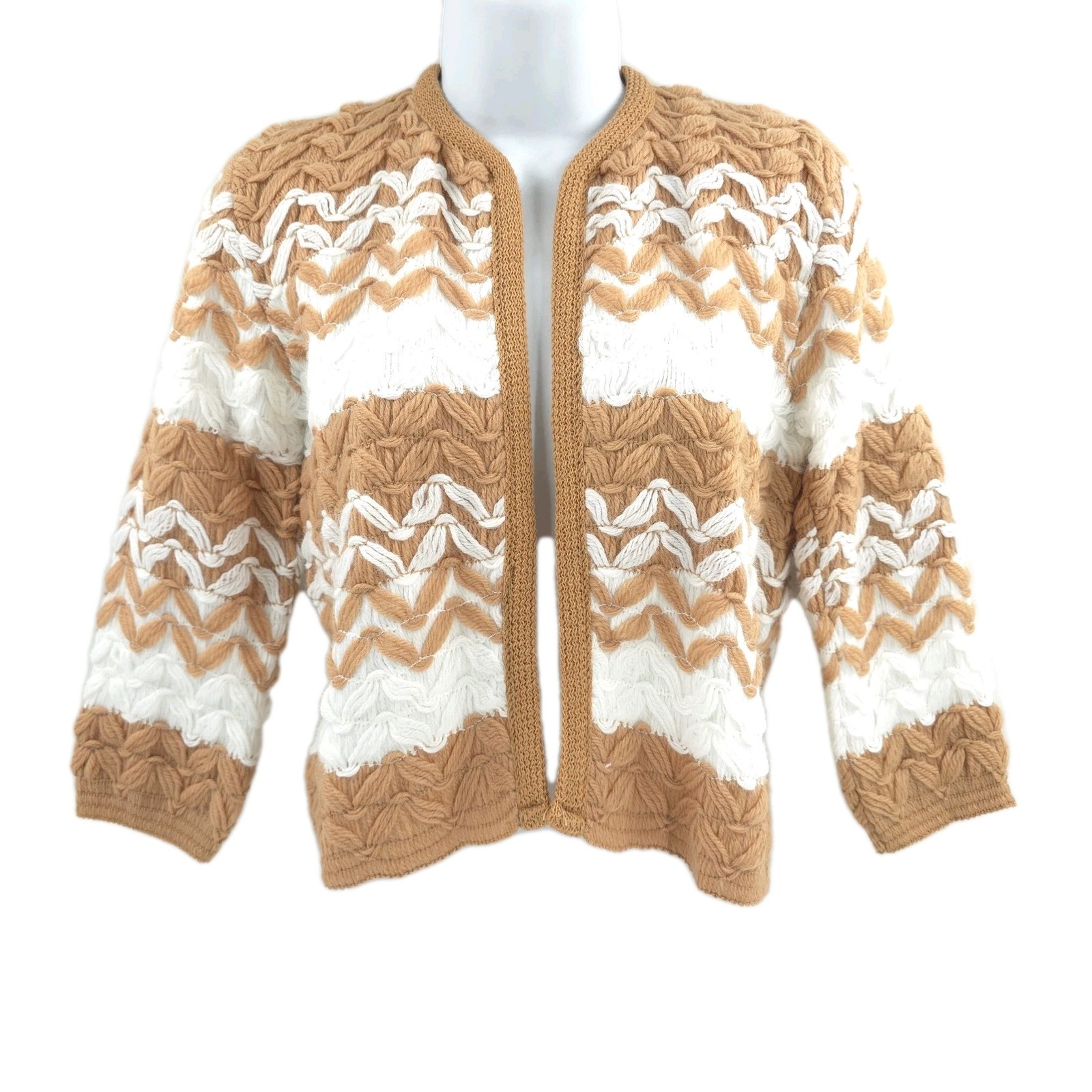 Vintage Kerrybrooke Sears Roebuck Knit Sweater S Acrylic Retro Classic 60s