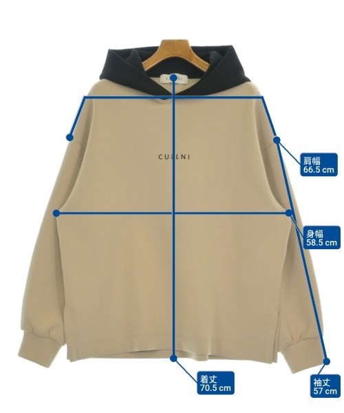 CULLNI Hoodies BeigexBlack 2(Approx. M) 2200678800010