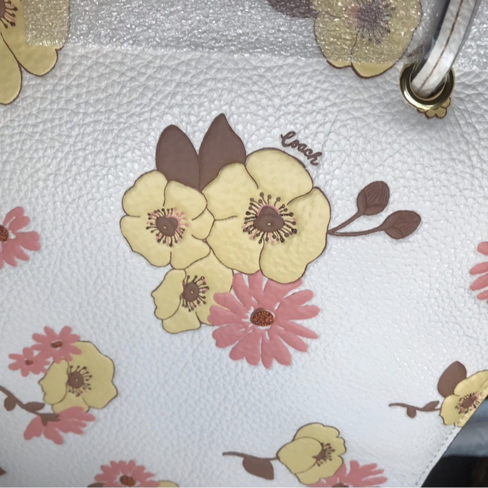 NWT 🌿🌺 Coach Andy Tote With Floral Cluster Print