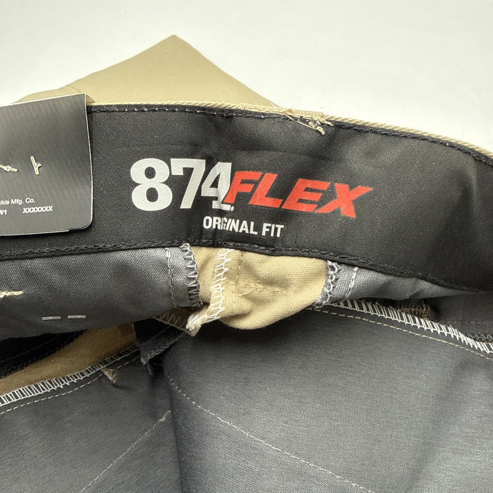 Dickies Work Pants Mens 32 x 34 874 Flex Original Fit Desert Khaki Classic