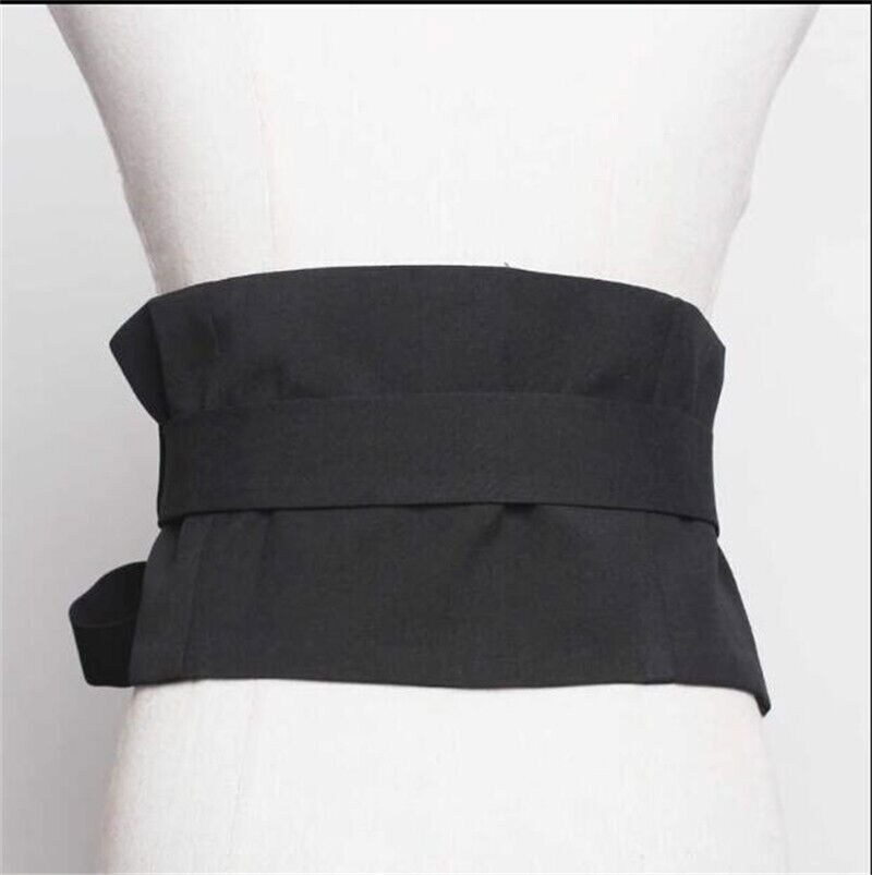 Japanese Obi Belt Simple elastic waistband women’s wide retro waistband fashion