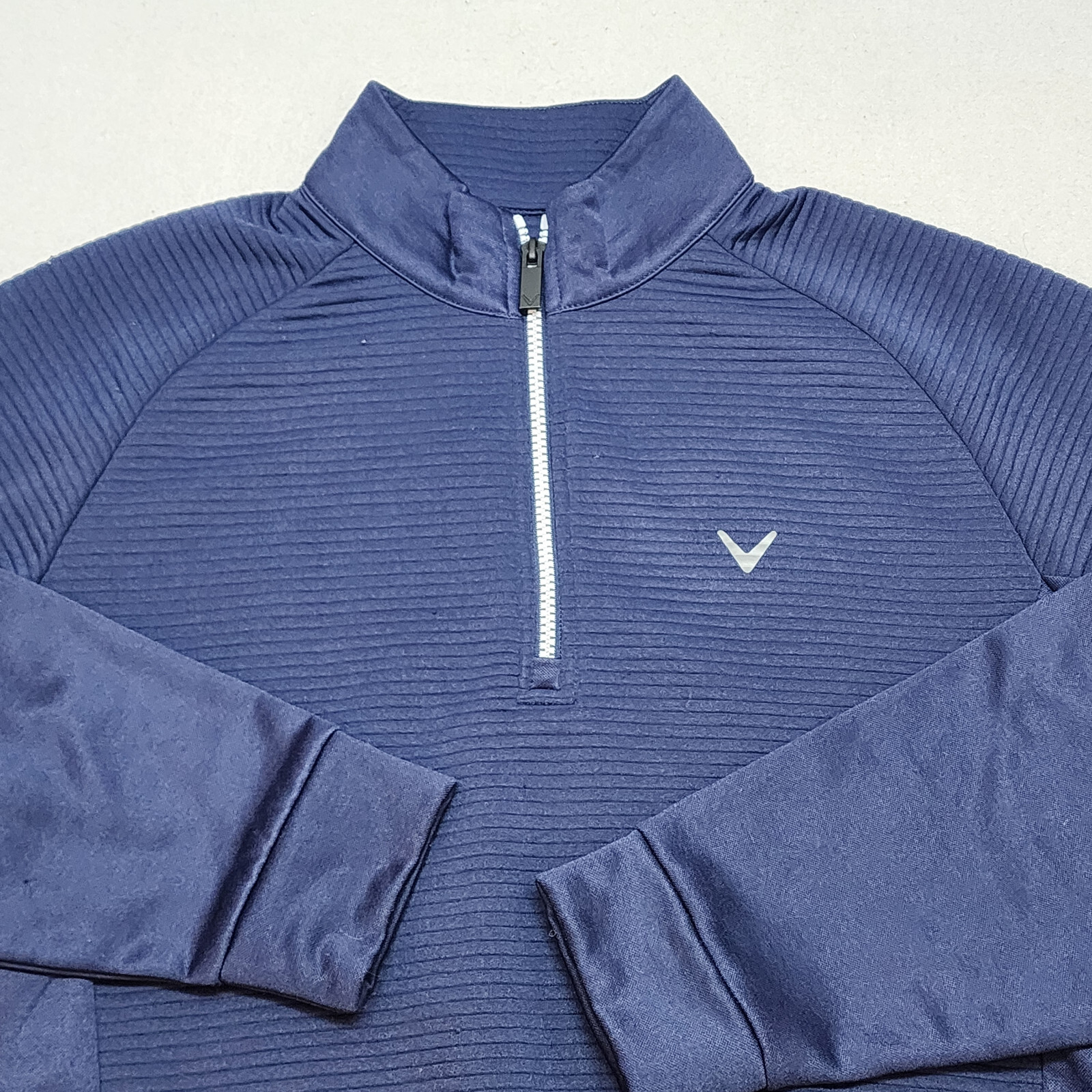 Callaway Men’s Opti-Dri 1/4 Zip Pullover Golf Blue Size M