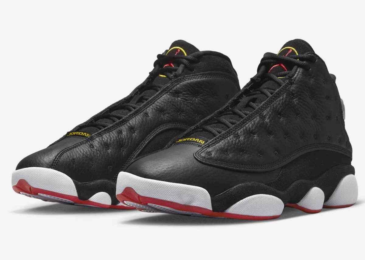 Nike Air Jordan 13 Retro Playoff Black True Red Playoffs 414571-062 sz 7 Men’s