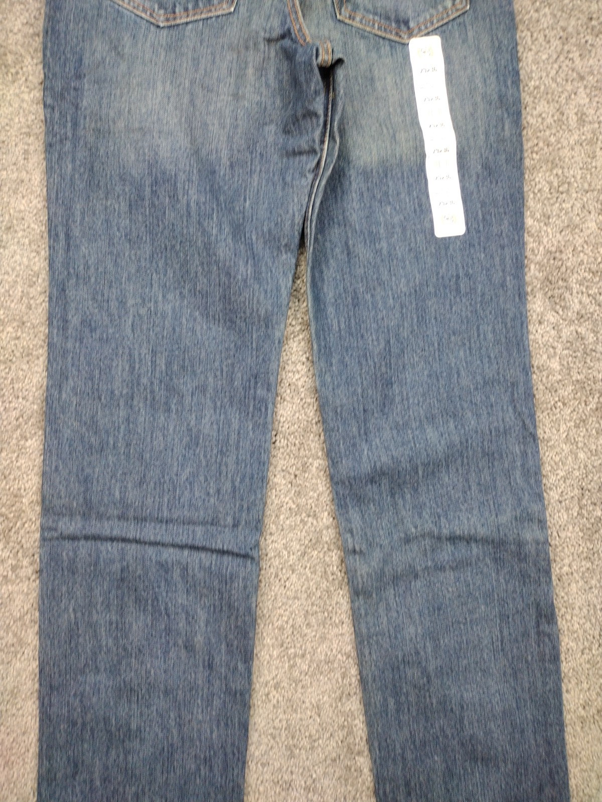 Cinch Men’s White Label Relaxed Fit Jeans Dark Stonewash Indigo Size 29×36 NWT