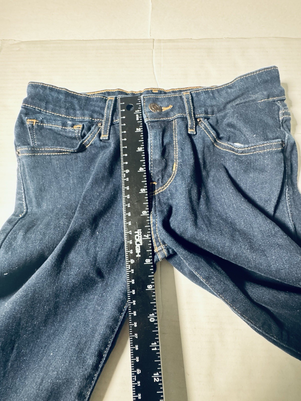 Pre Owned Excellent Levis 711 Skinny Denim Jeans Blue Women Size 26
