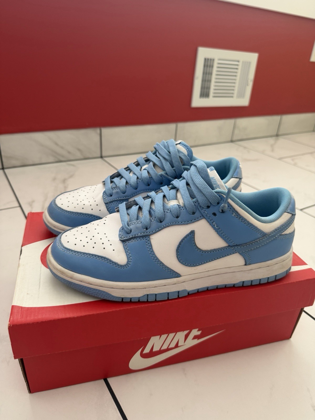 Nike Dunk Low Retro (UNC) University Blue White/University Blue/White