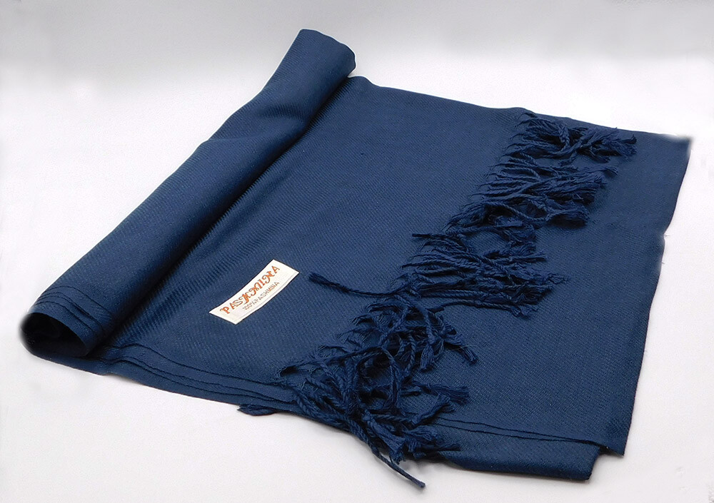 New Elegant Soft Long PASHMINA SCARF/WRAP/SHAWL– Navy