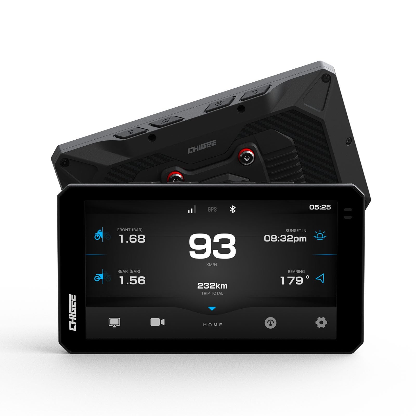 CHIGEE AIO-6 LTE 4G Motorcycle GPS Navigation with 6 inch Display, Smart Geo-Fen