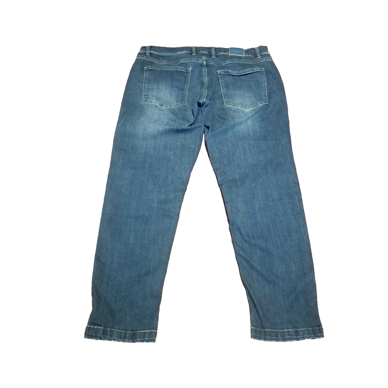 Mugsy Fultons Taper Jeans Men’s Size 34×30 Blue Faded Stretch Denim (33×27)