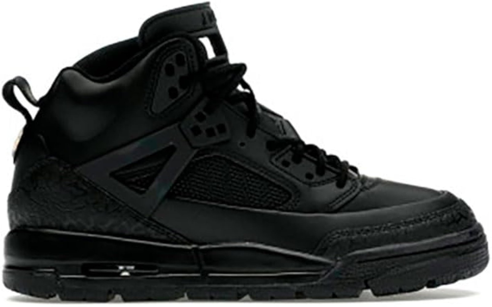 Nike Jordan Winterized Spizike GS Boys Shoes – Black/Black/Black – 7