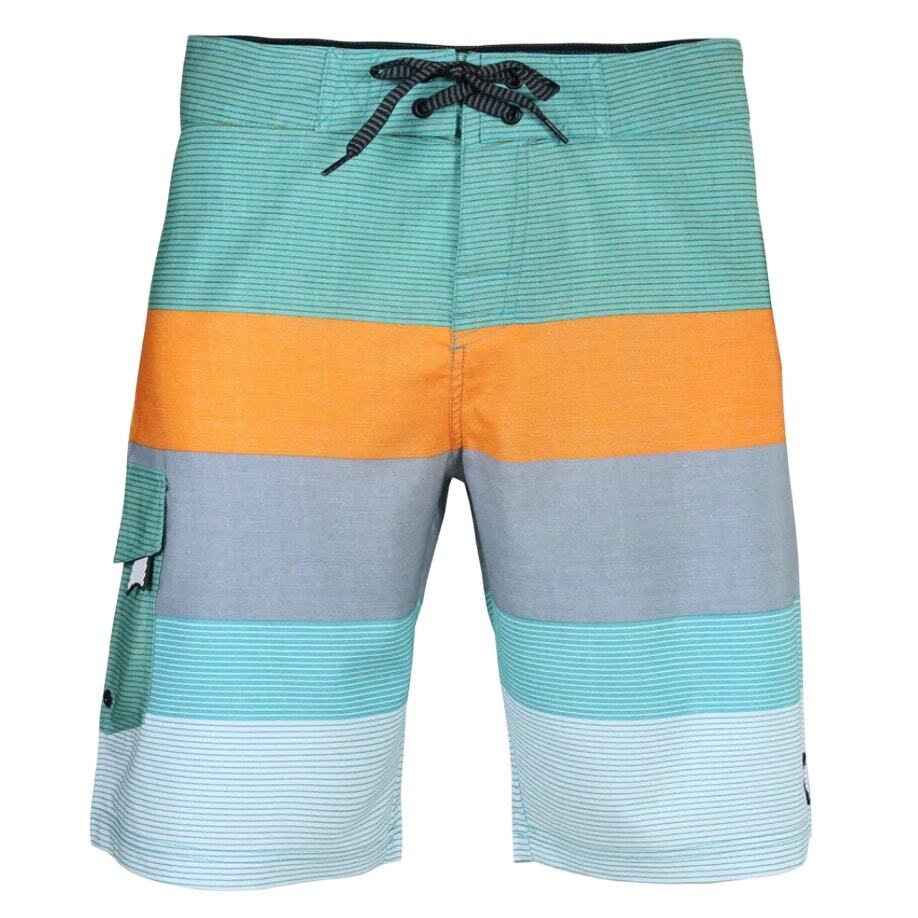 Beautiful Giant Men’s Striped Board Shorts Without Lining in Blue, Size 32/S