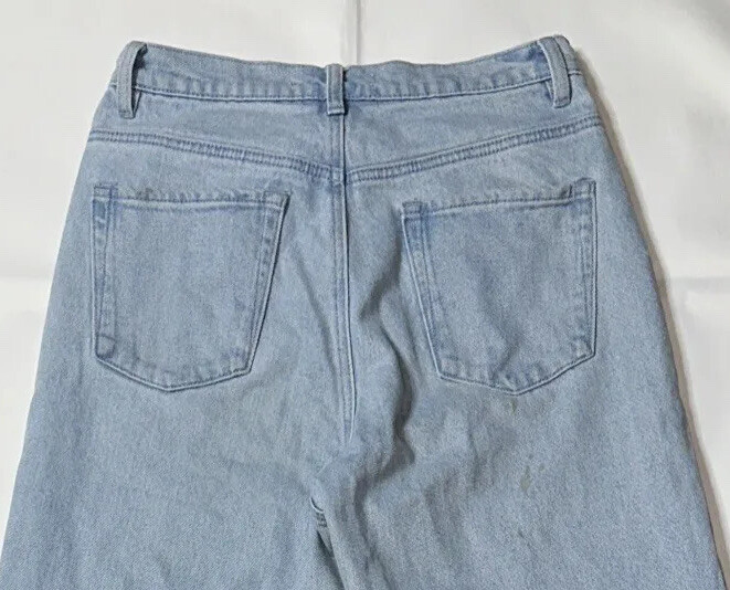 Preowned- Assembly Label Straight Relaxed Fit Denim Jeans Womens (Size 10)