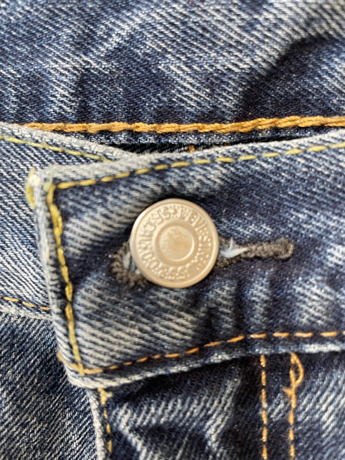 Levi’s 502 Jeans W34 L32 Blue Regular Tapered Denim Men’s Levi Strauss 34×32
