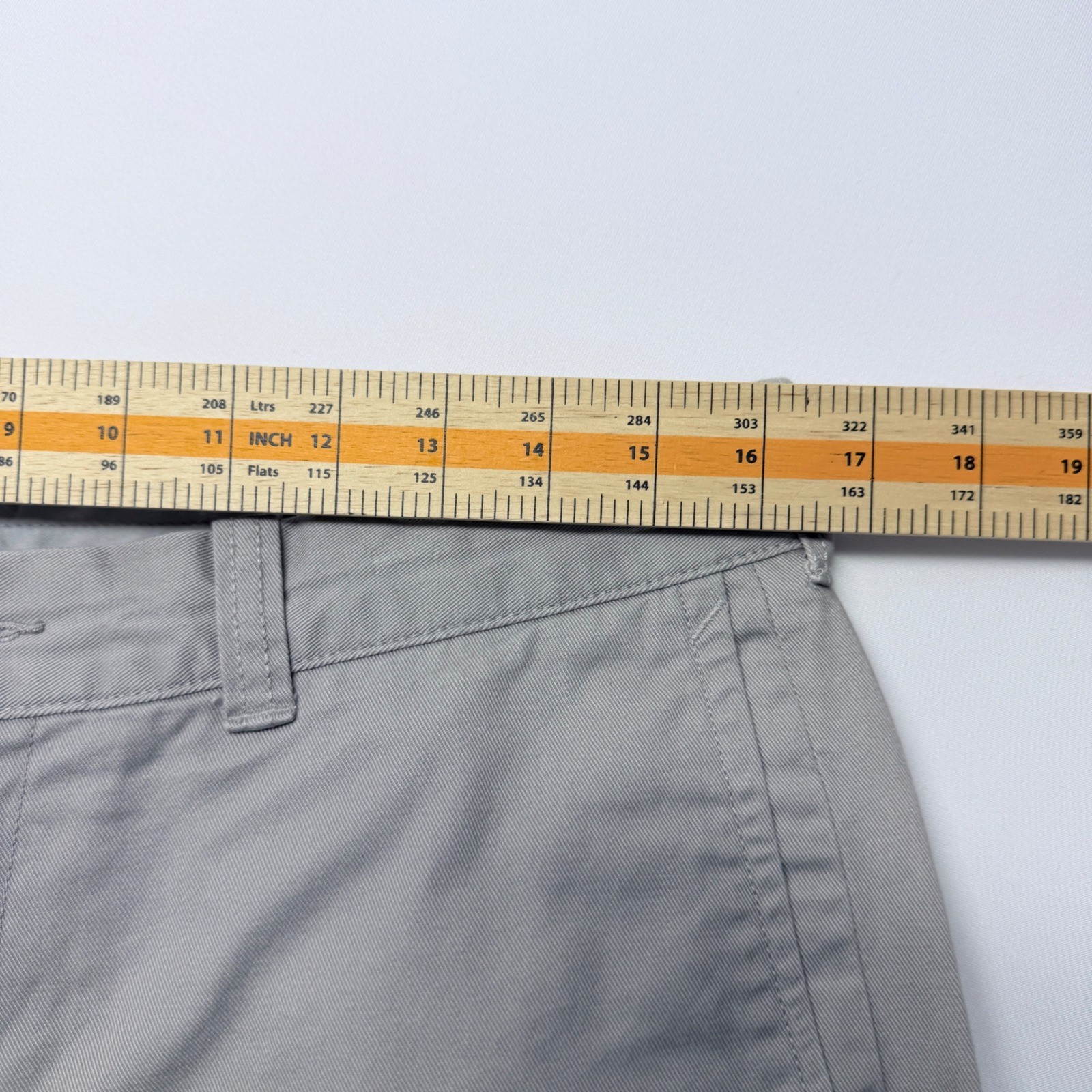 J.Crew The Sutton Slim Straight Chino Pants Mens 32×30 Light Gray Cotton Twill