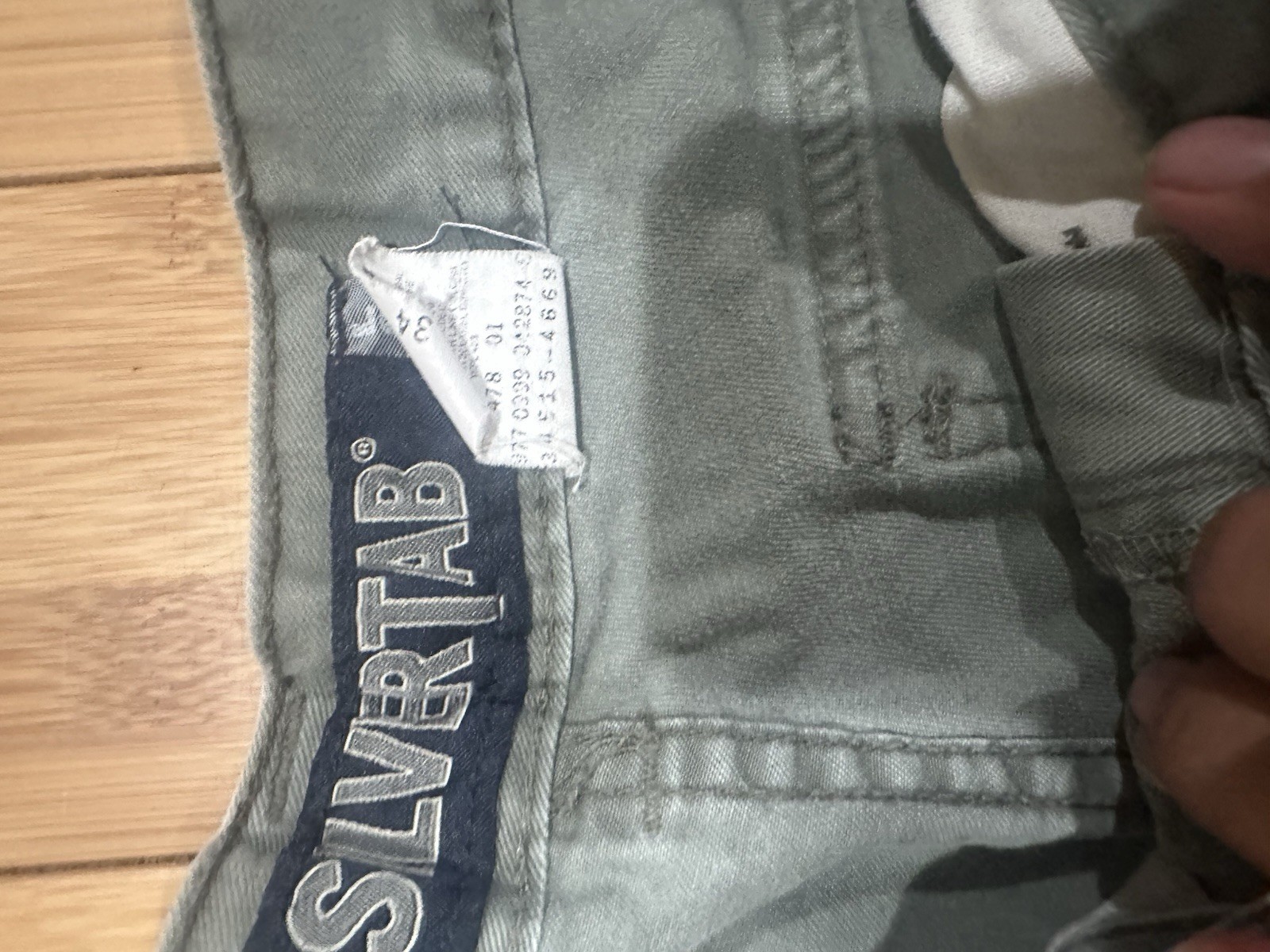 Silver tab Levi Baggy Shorts Vintage