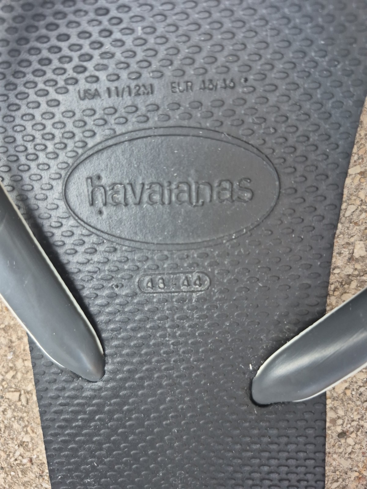 Havaianas Brazil Logo Flip Flops Men’s 11-12 Rubber Sandals Brazilian Flag