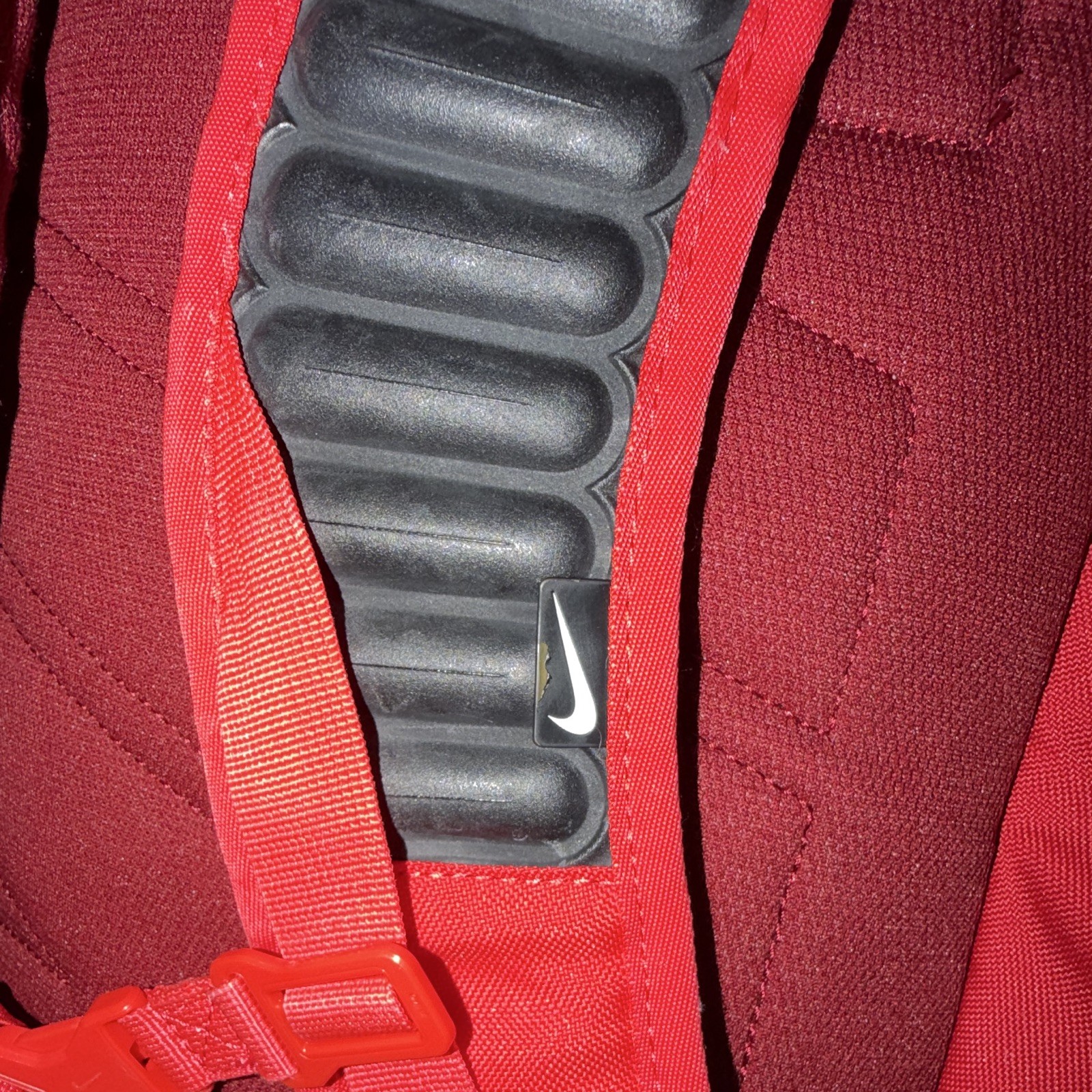 Nike Elite Quad Zip System Backpack Lightweight Red