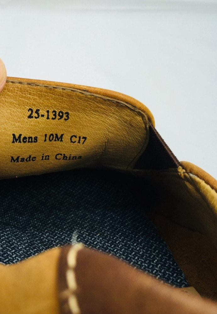 J&M Johnston Murphy McGuffey Lt Tan Slip-On Loafers Suede Nubuck Shoes Mens 10M