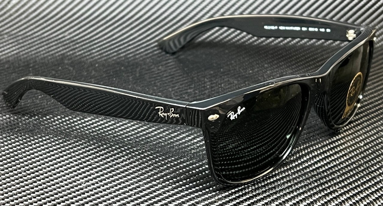 RAY BAN RB2132F 901 Black Square Unisex 58 mm Sunglasses
