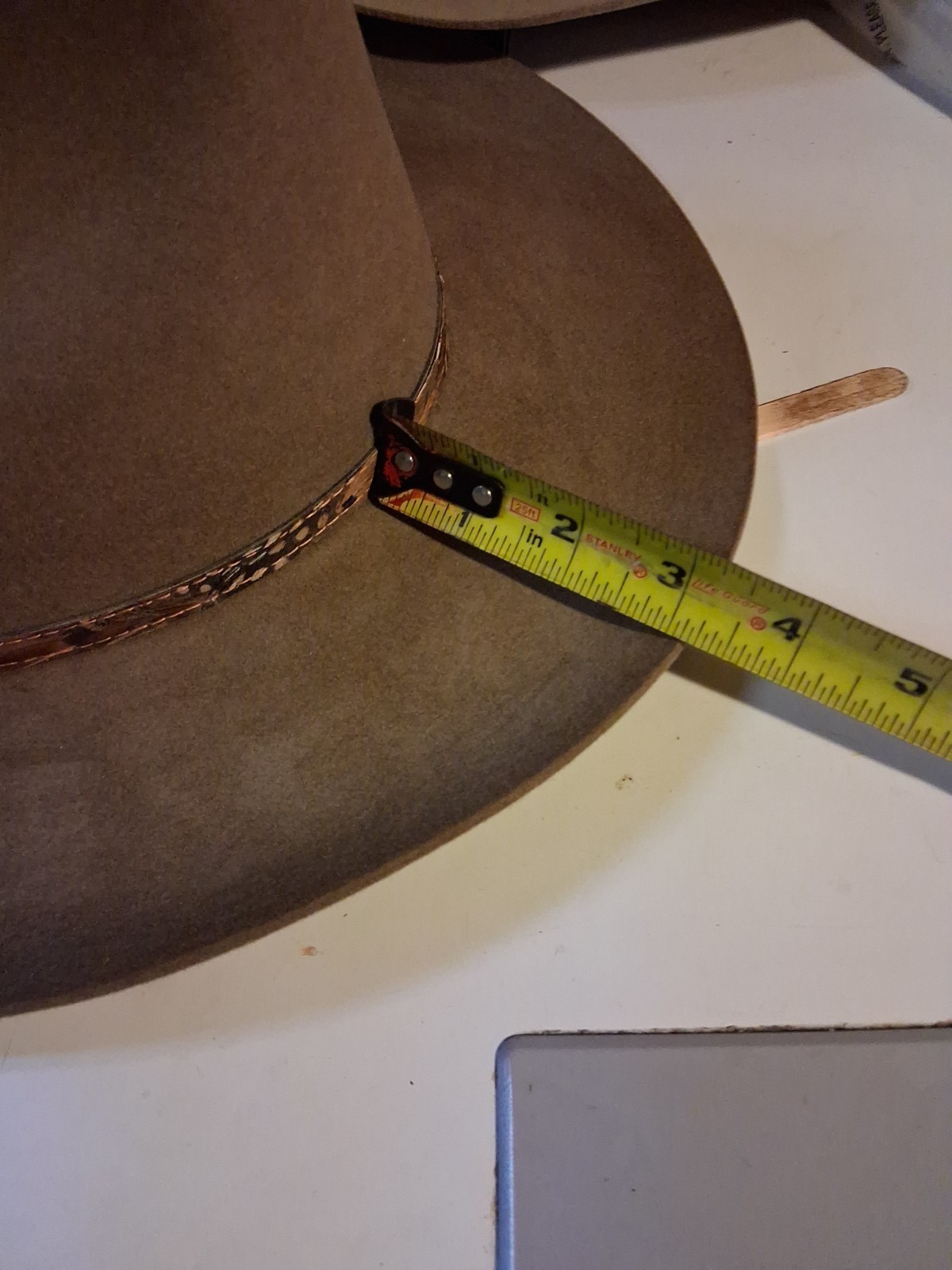 5x Beaver Brand And Eddy Bros Cowboy Hats 7 1/4
